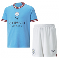 Manchester City Home Kids Jersey 2022-23